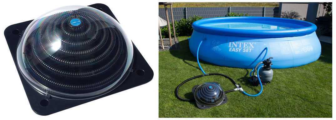 suncoil solar dome pool solar heater